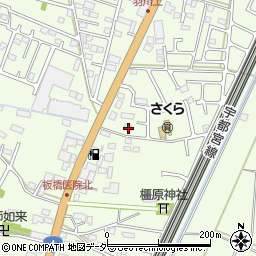 栃木県小山市羽川462周辺の地図