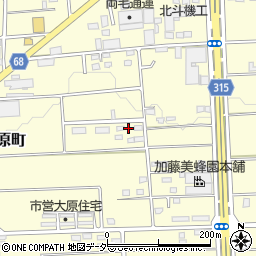 群馬県太田市大原町1450-9周辺の地図