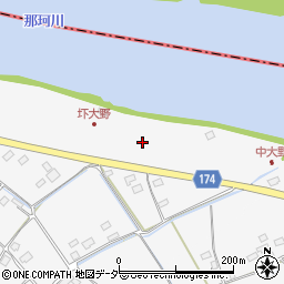 茨城県水戸市圷大野279周辺の地図