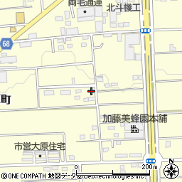 群馬県太田市大原町1450-4周辺の地図