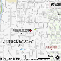 群馬県前橋市箱田町1150周辺の地図