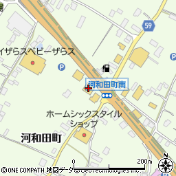 セリア水戸河和田店周辺の地図