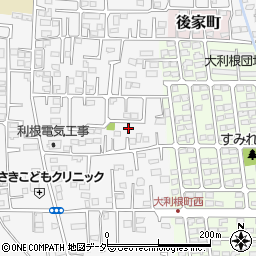 群馬県前橋市箱田町1157-7周辺の地図