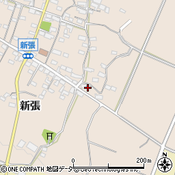 長野県東御市新張1周辺の地図