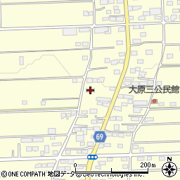 群馬県太田市大原町1434-1周辺の地図