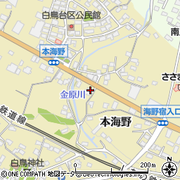 長野県東御市本海野1601-1周辺の地図