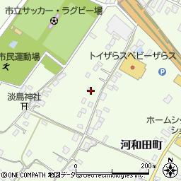 茨城県水戸市河和田町3594周辺の地図