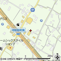 茨城県水戸市河和田町469-1周辺の地図