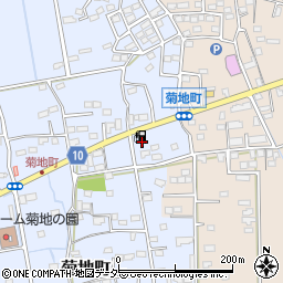 乾石油店菊地給油所周辺の地図