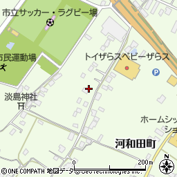 茨城県水戸市河和田町3592周辺の地図