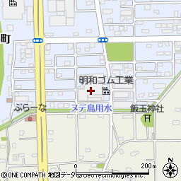 明和ゴム工業前橋工場周辺の地図