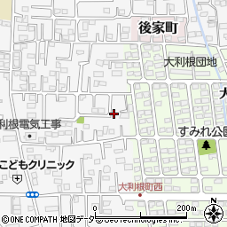 群馬県前橋市箱田町1160周辺の地図