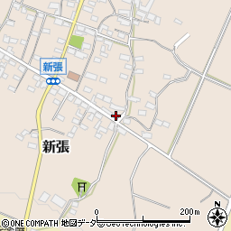 長野県東御市新張1160周辺の地図