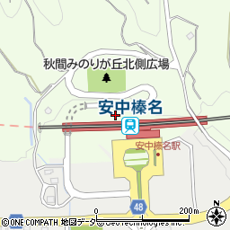 安中榛名駅第２駐車場周辺の地図