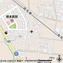 栃木県栃木市樋ノ口町391周辺の地図