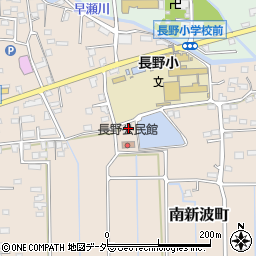 群馬県高崎市南新波町272周辺の地図