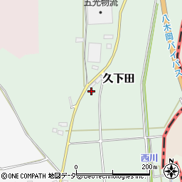 栃木県真岡市久下田99-1周辺の地図