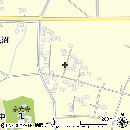 栃木県真岡市長沼640周辺の地図