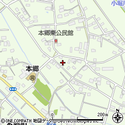 群馬県高崎市本郷町2003周辺の地図