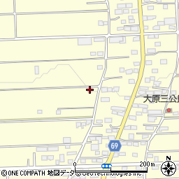 群馬県太田市大原町1428-1周辺の地図