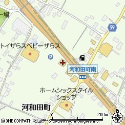 茨城県水戸市河和田町3831-1周辺の地図