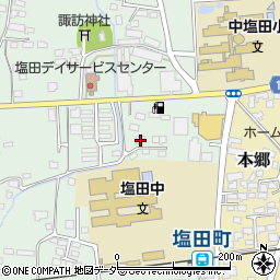 長野県上田市中野67-3周辺の地図