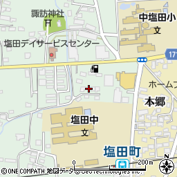 長野県上田市中野67-4周辺の地図