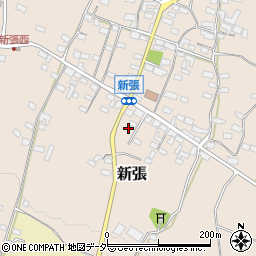 長野県東御市新張1177周辺の地図