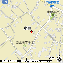 茨城県笠間市小原2208周辺の地図