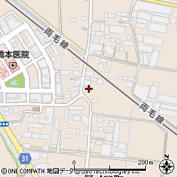栃木県栃木市樋ノ口町261周辺の地図