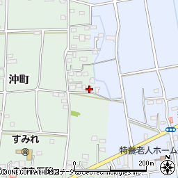 群馬県高崎市沖町260周辺の地図