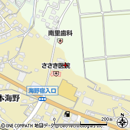 長野県東御市本海野1677周辺の地図