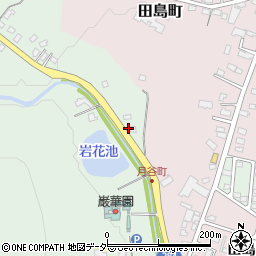栃木県足利市月谷町17周辺の地図
