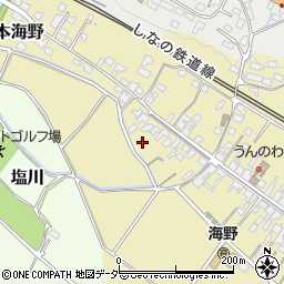 長野県東御市本海野550周辺の地図