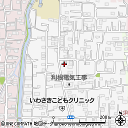 群馬県前橋市箱田町1145周辺の地図