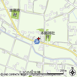 群馬県高崎市本郷町1249周辺の地図