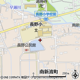 群馬県高崎市南新波町275-3周辺の地図