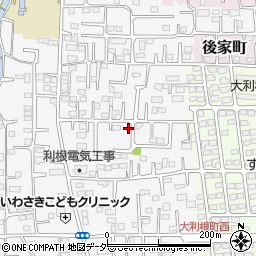 群馬県前橋市箱田町1153-3周辺の地図