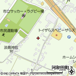 茨城県水戸市河和田町3586周辺の地図