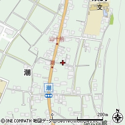 潮第四常会公民館周辺の地図