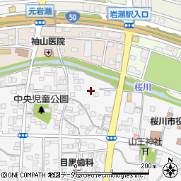 茨城県桜川市岩瀬102-4周辺の地図