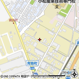 石川県小松市符津町ソ周辺の地図