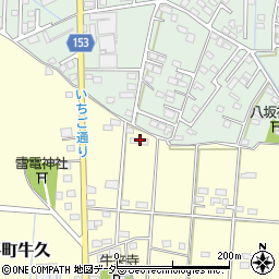 栃木県栃木市大平町牛久432周辺の地図