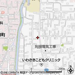 群馬県前橋市箱田町1398周辺の地図