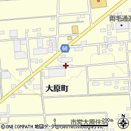 群馬県太田市大原町2355周辺の地図