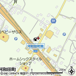 茨城県水戸市河和田町3820周辺の地図