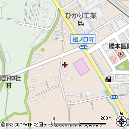 栃木県栃木市樋ノ口町488周辺の地図