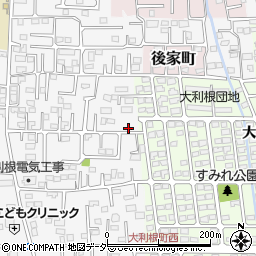 群馬県前橋市箱田町1111周辺の地図