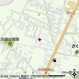 栃木県小山市羽川324周辺の地図