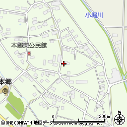 群馬県高崎市本郷町2082周辺の地図